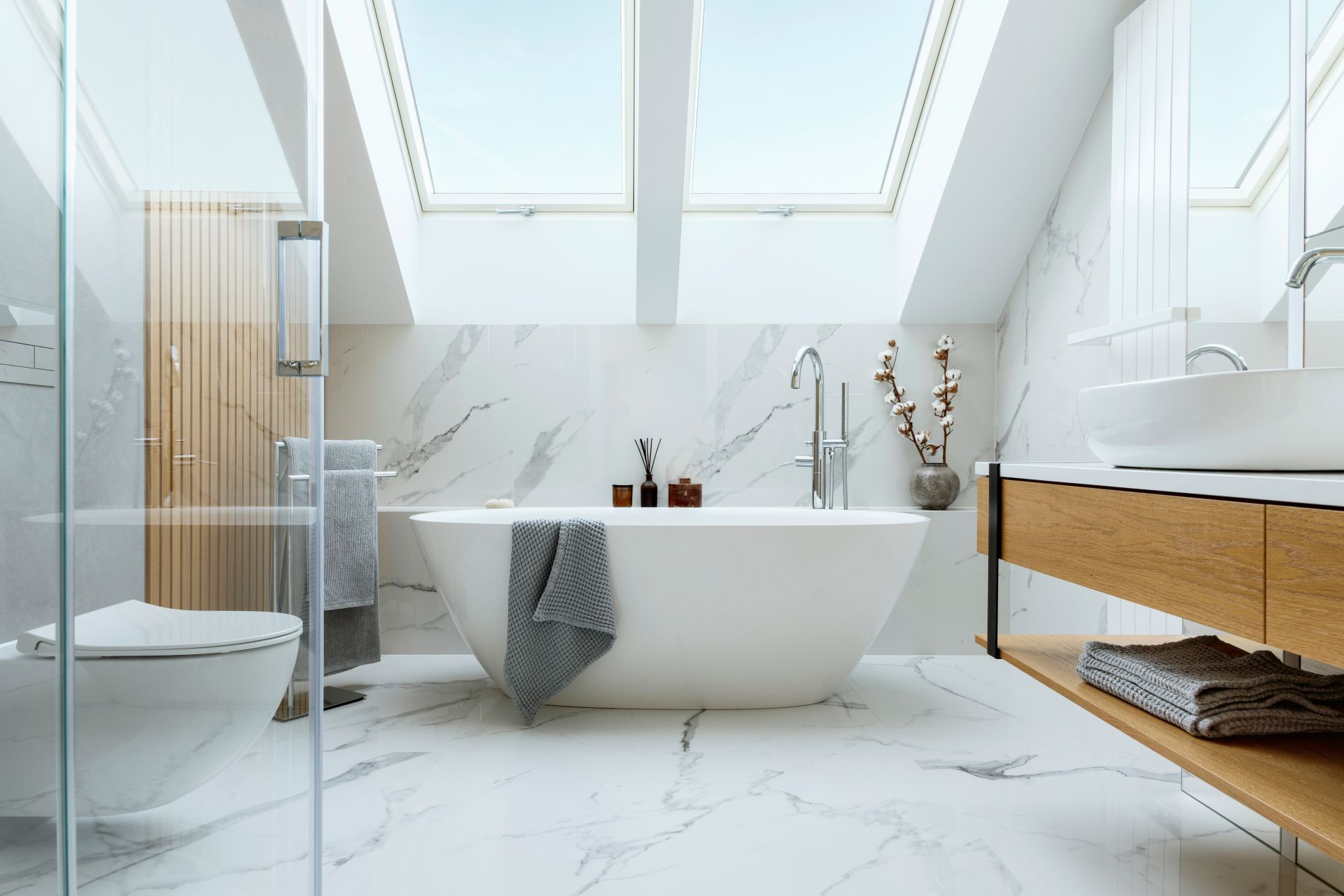 Bathroom remodeling after