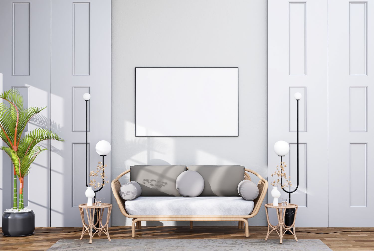 Commercial remodeling details coordinated with the surrounding business interior