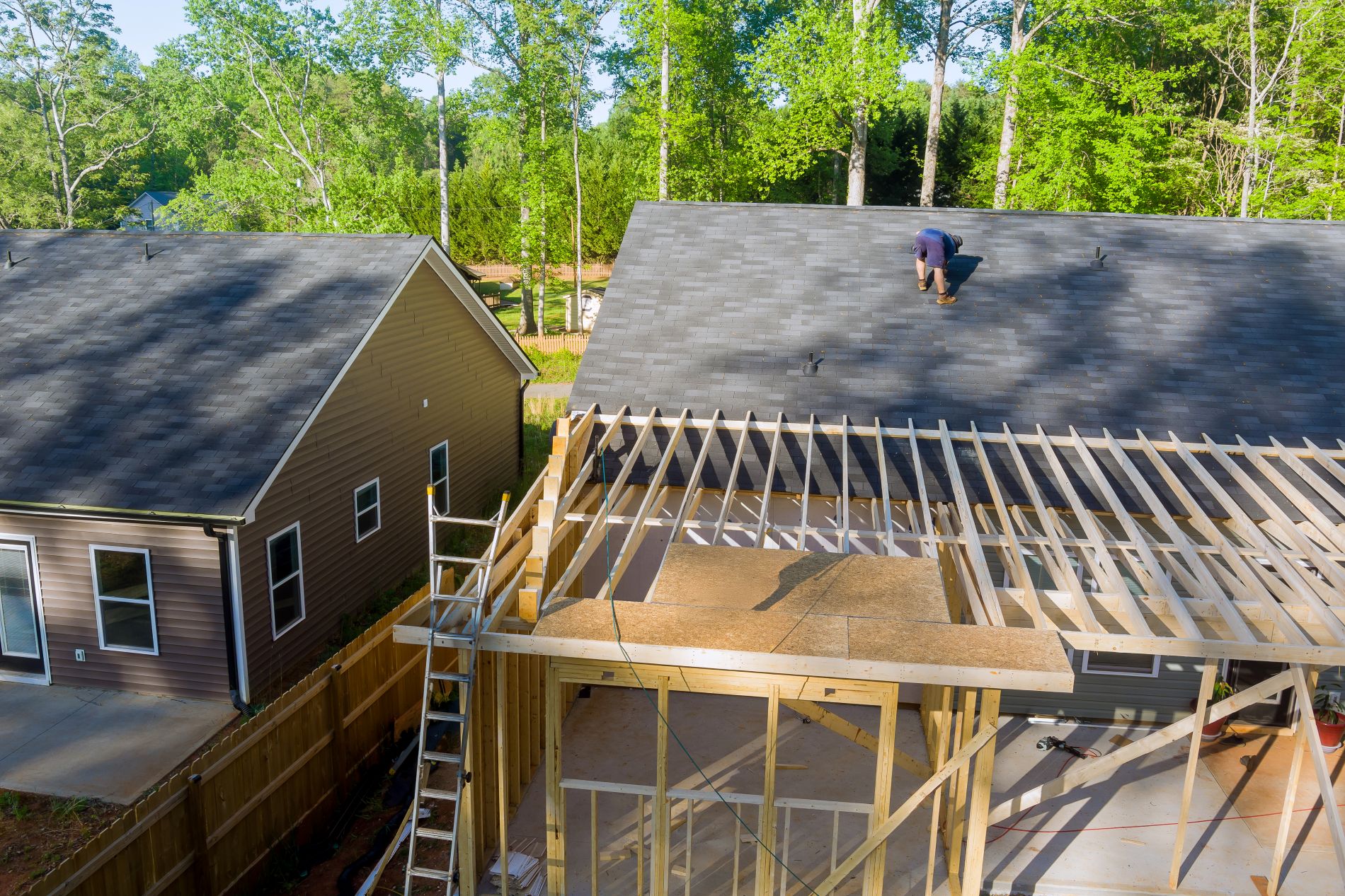 Home addition completed