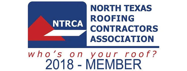 2018 Member of the North Texas Roofing Contractors Association